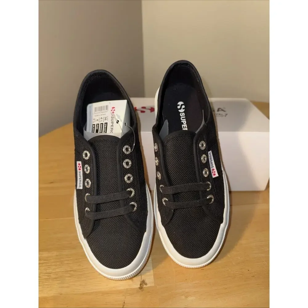 Superga Unisex 2750 Cotu Classic Grey Sage Trainers Mens US 4.5 Womens 6